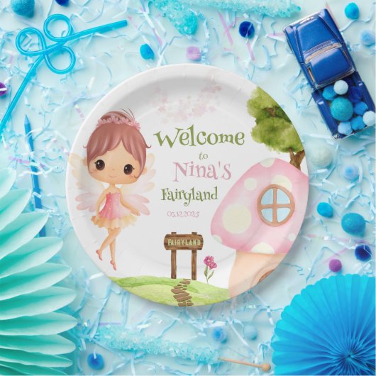 Teller für Blumengarten (Party)