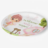 Teller für Blumengarten (Schrägansicht)