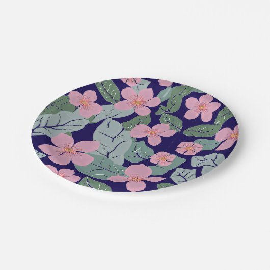 Teller für Blumenpapier (Schrägansicht)