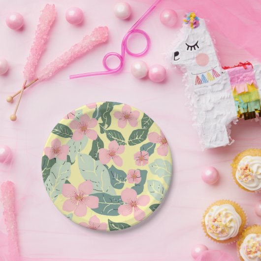 Teller für Blumenpapier (Party)