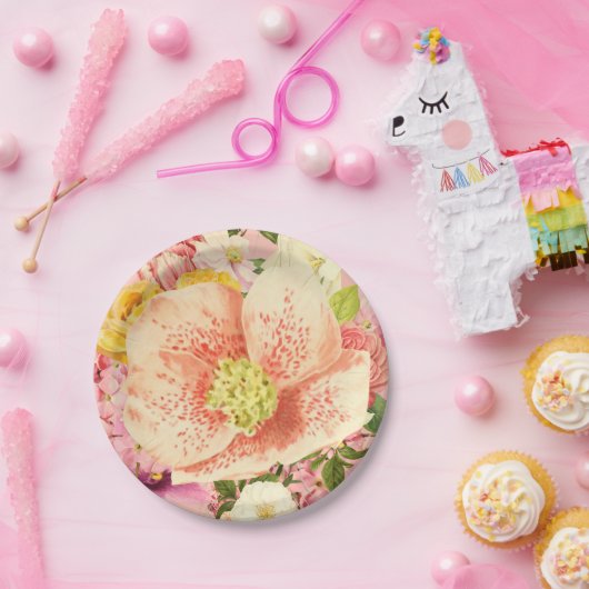 Teller für Blumenpapier (Party)