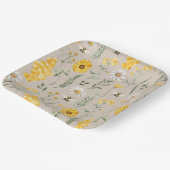 Teller für Blumenpapier für Wasserfarben (Gewinkelt)