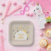 Teller für Blumenpapier für Wasserfarben (Party)