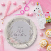 Teller für Blumenpapier mit Lavendel und Blush (Party)