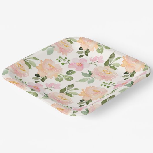 Teller für Blumenpapiere (Gewinkelt)