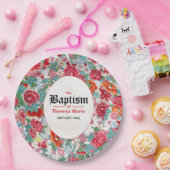 Teller für Blumentaufen (Party)