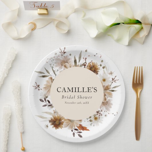 Teller für Bohemisches Brautparty (Hochzeit)