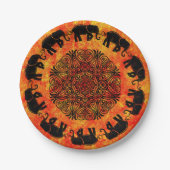 Teller für Bohemisches Party (Vorderseite)