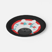 Teller für Button- von Black Bowling (Schrägansicht)