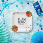 Teller für das Basketballkorb (Party)