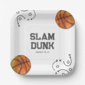 Teller für das Basketballkorb (Vorderseite)