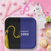 Teller für das Blaubuch der Graduierungspartei (Party)