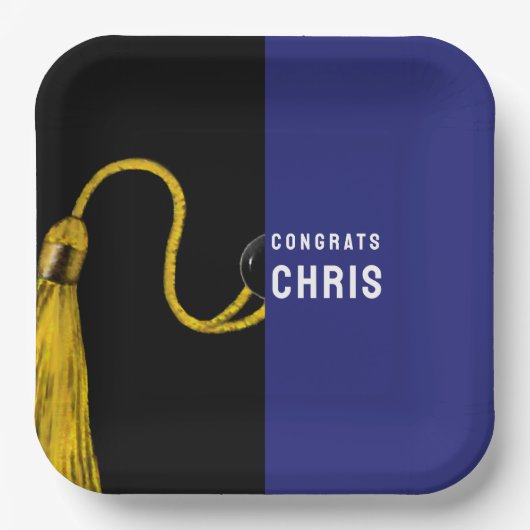 Teller für das Blaubuch der Graduierungspartei (Vorderseite)