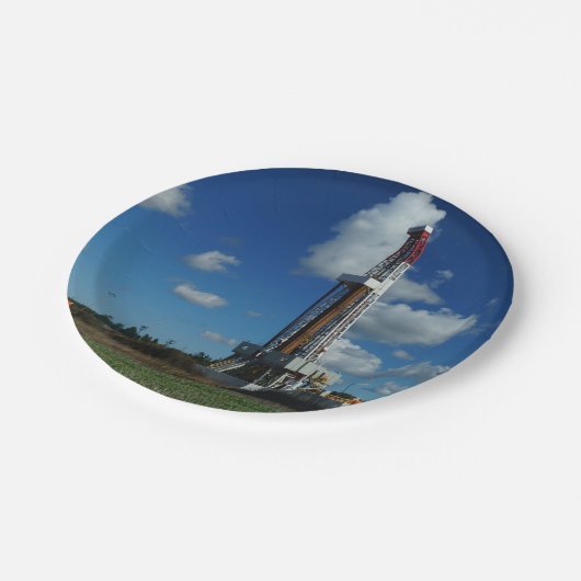 Teller für das Bohren von Party (Schrägansicht)