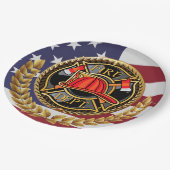 Teller für das Brandabwehrsystem (Schrägansicht)