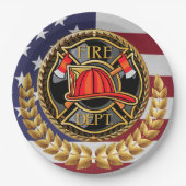 Teller für das Brandabwehrsystem (Vorderseite)