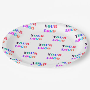 Teller für das Firmenlogo