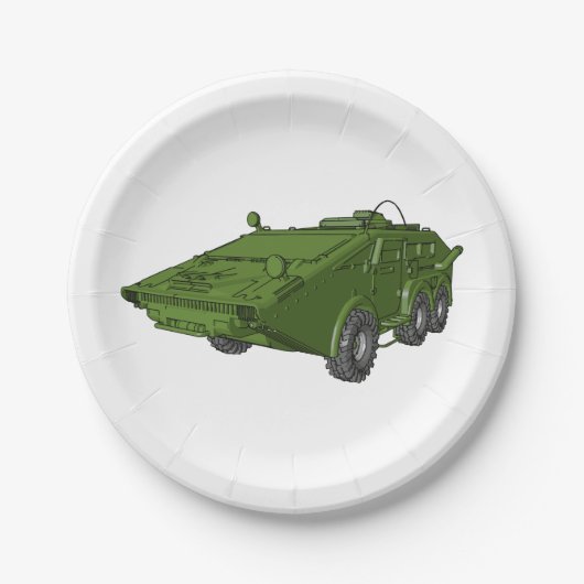 Teller für das Grünbuch zu grünen Tanks für Militä (Vorderseite)