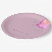 Teller für das Partnerpapier (Schrägansicht)