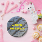 Teller für das Party "Benutzerdefinierter Ruhestan (Party)