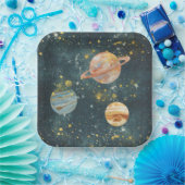 Teller für das Party im Weltraum (Party)