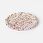 Teller für Dekorpapier (Schrägansicht)