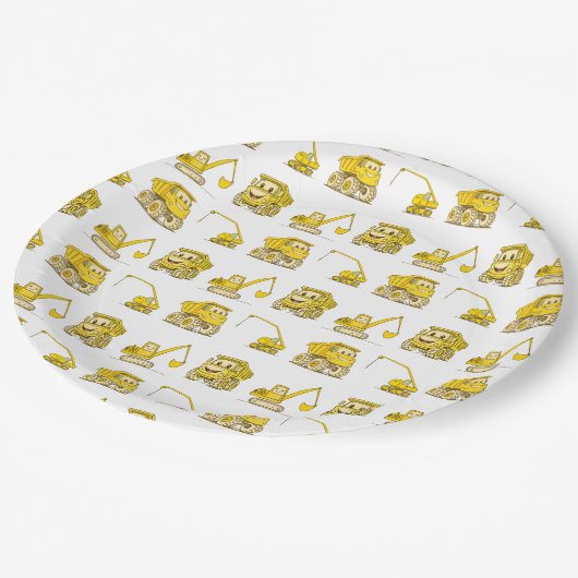 Teller für den Bau von Funny Vehicles (Schrägansicht)