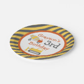 Teller für den Bau von LKW-Birthday Party (Schrägansicht)