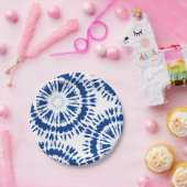 Teller für die blaue Gefärbte Krawatte (Party)