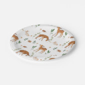 Teller für die Kaninchenschnecke (Schrägansicht)