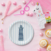 Teller für die Leuchtturmmalerei auf nautischen St (Party)