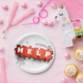 Teller für die Puzzleteile (Party)