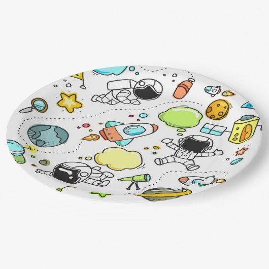 Teller für die Raumgestaltung 9" (Schrägansicht)