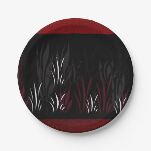 Teller für dunkle Marron-Papiere - Design 2