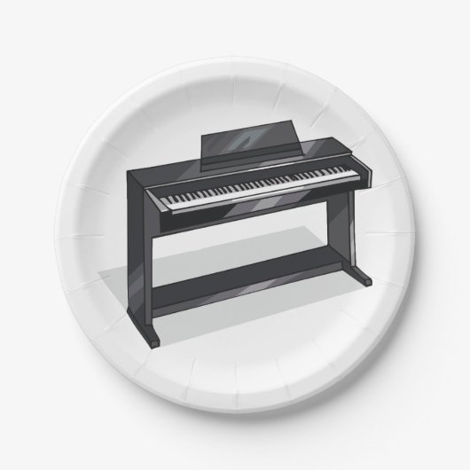 Teller für elektrische Piano-Papiere (Vorderseite)