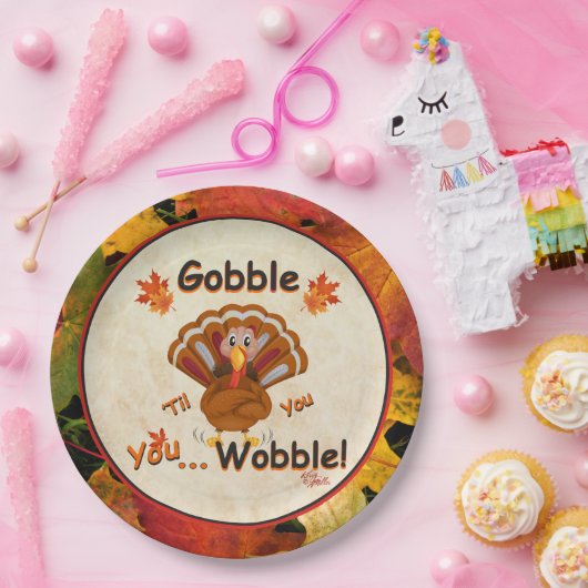 Teller für Erntedank-Party (Party)