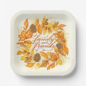 Teller für Familien und Party (Vorderseite)