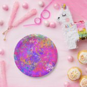 Teller für Farbpinsel Spritzer Party (Party)