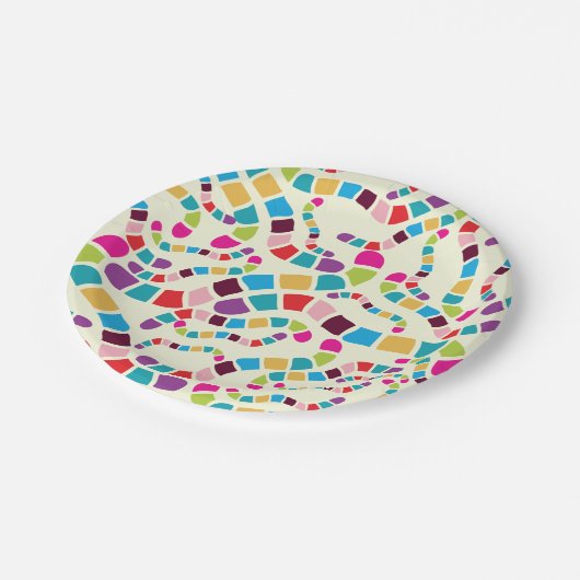 Teller für Farbwürmer (Schrägansicht)