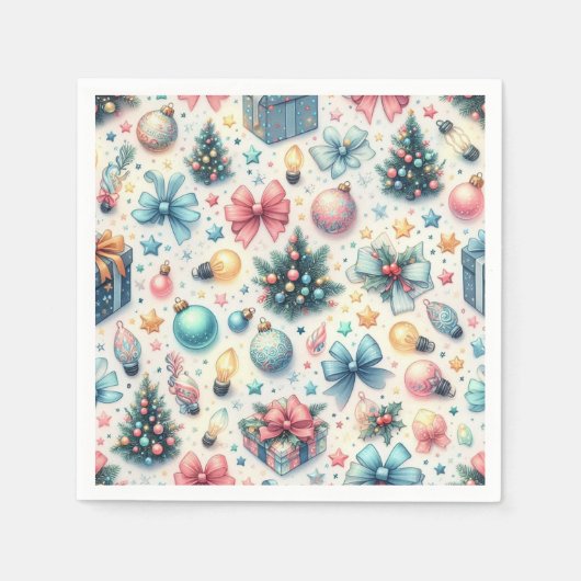 Teller für Festtage Serviette (Vorderseite)