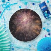 Teller für Feuerwerkspapiere (Party)