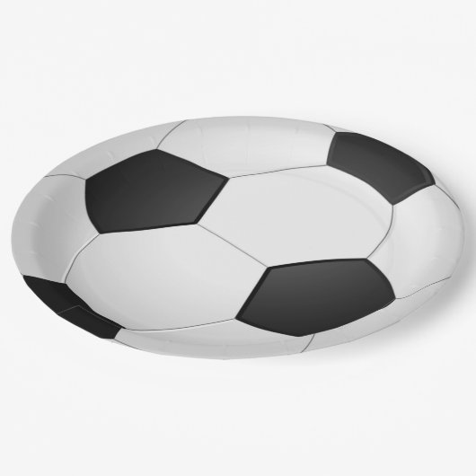 Teller für Fußball-Ball (Schrägansicht)