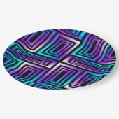 Teller für geometrische Rechtecke (Schrägansicht)