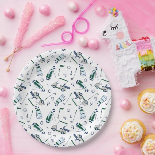 Teller für Golf Pattern (Party)