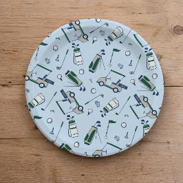 Teller für Golf Pattern