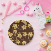 Teller für Grapevine Background Paper (Party)