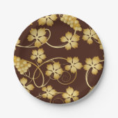 Teller für Grapevine Background Paper (Vorderseite)