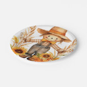 Teller für Herbst-Rückenlehne, Sonnenblumen (Schrägansicht)
