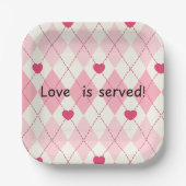 Teller für Herzpapier (Vorderseite)