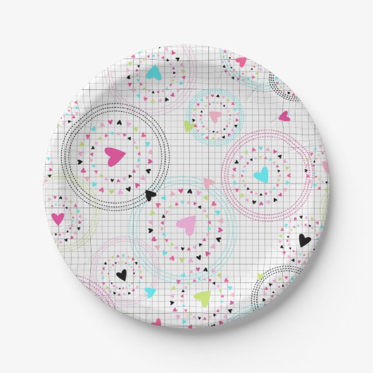 Teller für Herzpapier (Vorderseite)